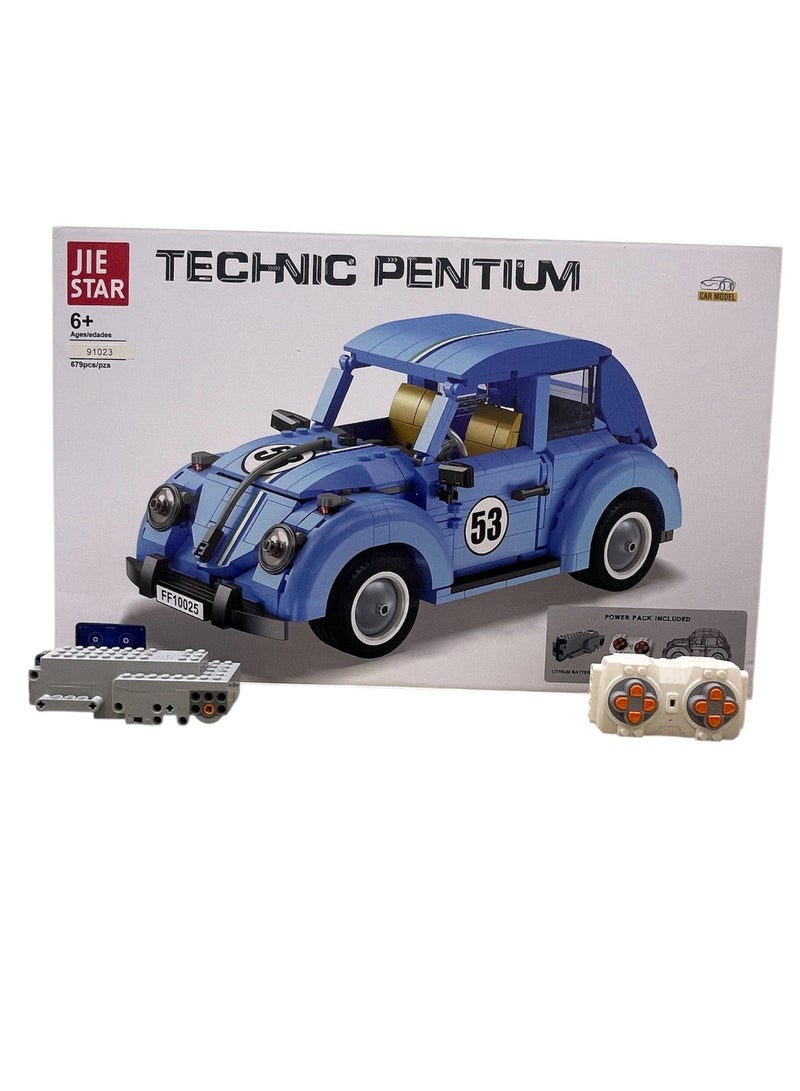 جي ستار مشروع بناء وابتكار للأطفال – سيارة JIE STAR TECHNIC PENTI  تمنحك التحكم عبر التطبيق والريموت كنترول - Image 4